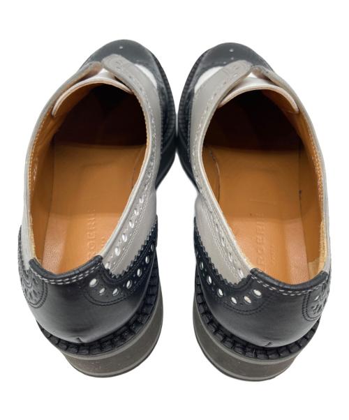 CLERGERIE（クレジュリー）CLERGERIE (クレジュリー) ダービーシューズ ホワイト×ブラック サイズ:US 7の古着・服飾アイテム