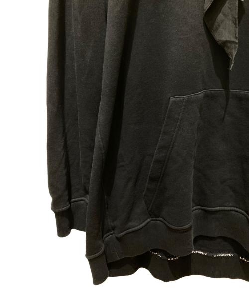 GIVENCHY（ジバンシィ）GIVENCHY (ジバンシィ) オーバーサイズパーカー ブラック サイズ:XSの古着・服飾アイテム