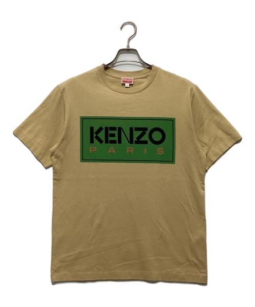 KENZO（ケンゾー）KENZO (ケンゾー) ロゴプリントTシャツ ベージュ サイズ:Sの古着・服飾アイテム
