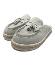 EMPORIO ARMANI（エンポリオアルマーニ）の古着「タッセル ミュール＆サボサンダル」｜グレー