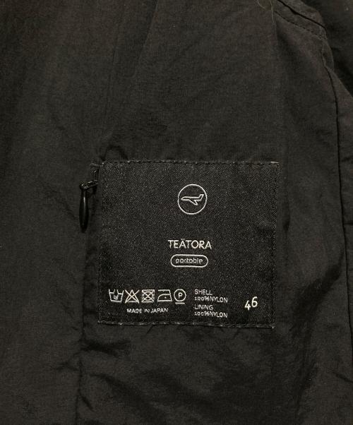 teatora（テアトラ）teatora (テアトラ) Device JKT P デバイスジャケット ブラック サイズ:Sの古着・服飾アイテム