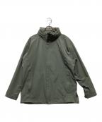 WILD THINGSワイルドシングス）の古着「3LAYER SMOKING JACKET 3レイヤー スモーキング ジャケット」｜カーキ