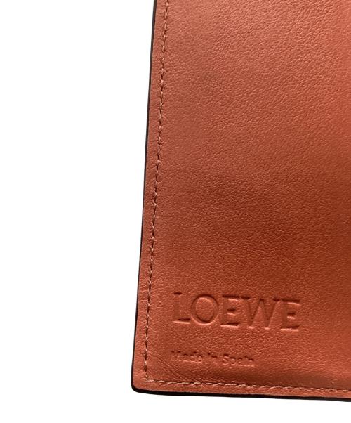 LOEWE（ロエベ）LOEWE (ロエベ) コンパクト ジップウォレット (ソフトグレインカーフ) ライトオーツ/ハニーの古着・服飾アイテム