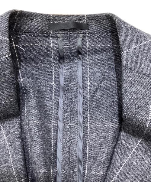 BLACK LABEL CRESTBRIDGE（ブラックレーベル クレストブリッジ）BLACK LABEL CRESTBRIDGE (ブラックレーベル クレストブリッジ) 2Bテーラードジャケット グレー サイズ:Mの古着・服飾アイテム