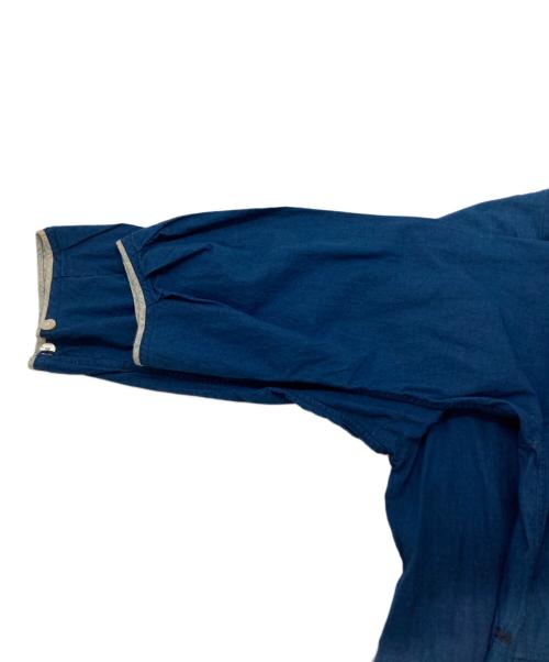 45R（フォーティファイブ・アール）45R (フォーティファイブ・アール) 藍染インディゴコットンワンピース インディゴ サイズ:1の古着・服飾アイテム