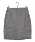 MaxMara（マックスマーラ）の古着「リネンスカート / リネンタイトスカート」｜グレー