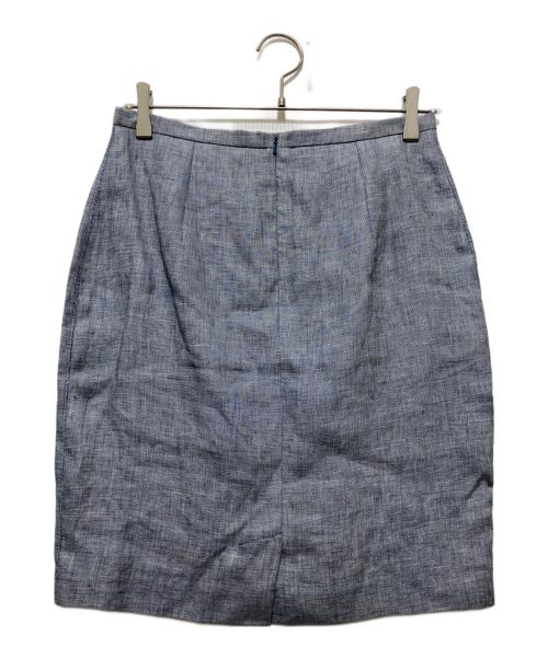 MaxMara（マックスマーラ）MaxMara (マックスマーラ) リネンスカート / リネンタイトスカート ネイビー サイズ:40の古着・服飾アイテム