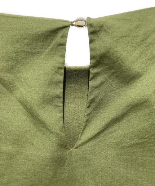 merlette（マーレット）merlette (マーレット) TOMORROW LAND (トゥモローランド) Byward Dress 別注 バイワード ワンピース オリーブ サイズ:XSの古着・服飾アイテム