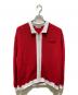 TTT MSW（ティー）の古着「New Standard Zipup Cardigan ニュースタンダードジップアップカーディガン」｜レッド