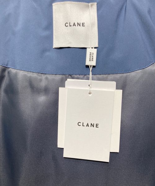 CLANE（クラネ）CLANE (クラネ) バルーン フーディ ロングダウンコート ブルー サイズ:Sの古着・服飾アイテム