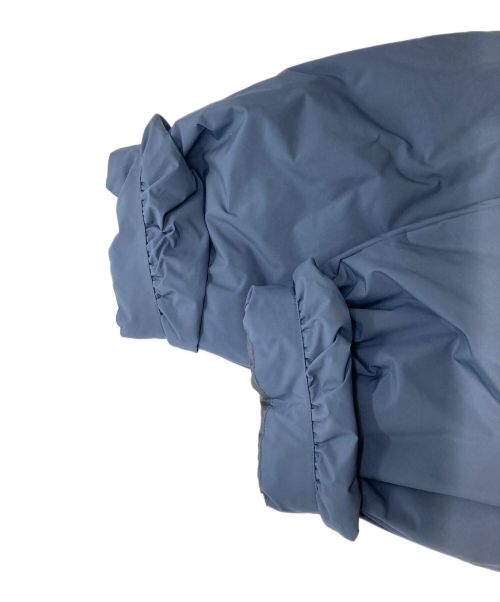 CLANE（クラネ）CLANE (クラネ) バルーン フーディ ロングダウンコート ブルー サイズ:Sの古着・服飾アイテム