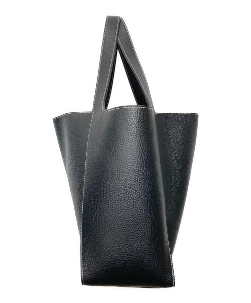 STELLA McCARTNEY（ステラマッカートニー）STELLA McCARTNEY (ステラマッカートニー) ロゴ トートバッグ ブラックの古着・服飾アイテム