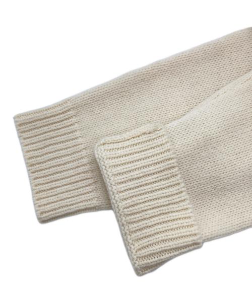 GALERIE VIE（ギャルリーヴィー）GALERIE VIE (ギャルリーヴィー) ファインウールカーディガン アイボリー サイズ:Sの古着・服飾アイテム