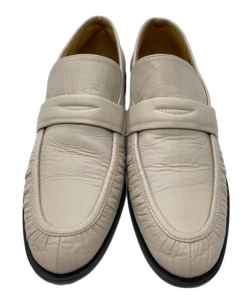 HENRI EN VARGO（ヘンリ エン ヴァーゴ）HENRI EN VARGO (ヘンリ エン ヴァーゴ) LOUISE ローファー ベージュ サイズ:23cmの古着・服飾アイテム