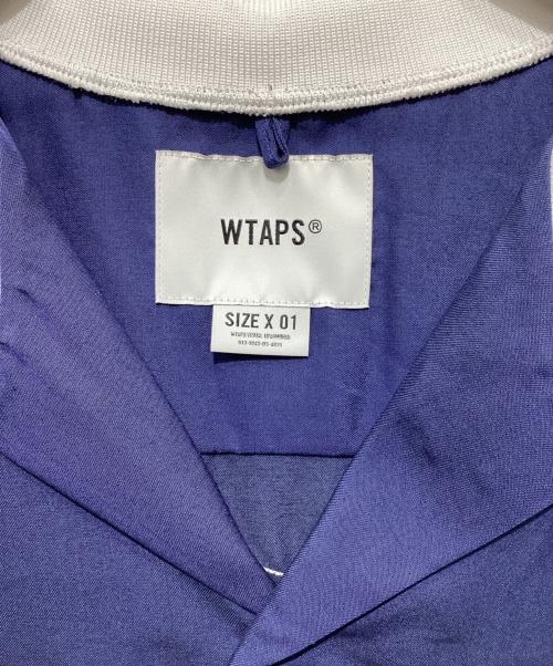 WTAPS（ダブルタップス）WTAPS (ダブルタップス) KINGPIN / SS / VCPL. TWILL. オープンカラー 半袖シャツ WUT ブルー サイズ:X01の古着・服飾アイテム