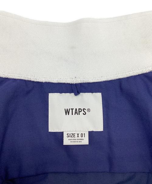 WTAPS（ダブルタップス）WTAPS (ダブルタップス) KINGPIN / SS / VCPL. TWILL. オープンカラー 半袖シャツ WUT ブルー サイズ:X01の古着・服飾アイテム