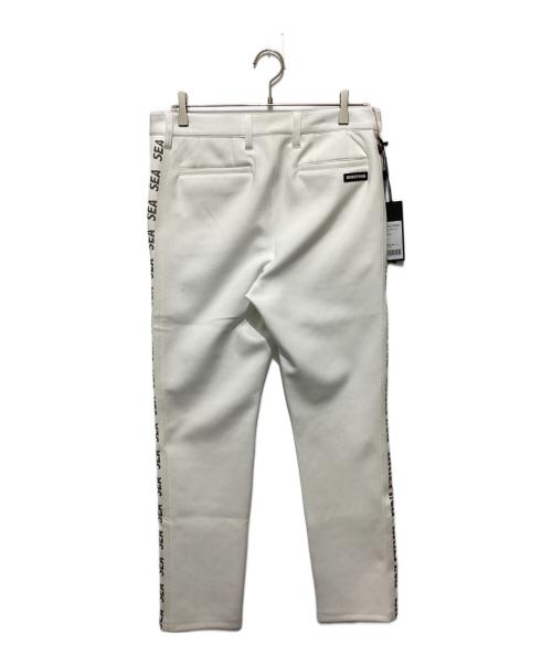 BRIEFING（ブリーフィング）BRIEFING (ブリーフィング) WIND AND SEA (ウィンダンシー) トラックパンツ ホワイト サイズ:Mの古着・服飾アイテム