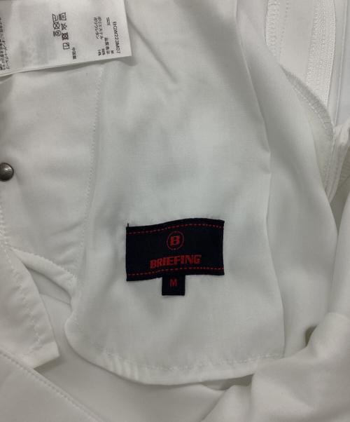 BRIEFING（ブリーフィング）BRIEFING (ブリーフィング) WIND AND SEA (ウィンダンシー) トラックパンツ ホワイト サイズ:Mの古着・服飾アイテム