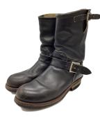 RED WINGレッドウィング）の古着「エンジニアブーツ / ENGINEER BOOTS」｜ブラック