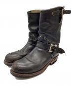 RED WINGレッドウィング）の古着「エンジニアブーツ / ENGINEER BOOTS」｜ブラック