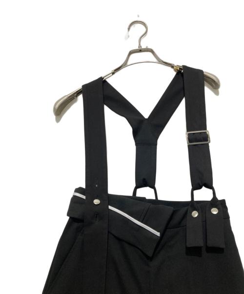 OMMO（オーエムエムオー）OMMO (オーエムエムオー) IRREGULAR PATTERN AIO イレギュラーパターンオールインワン ブラック サイズ:FREEの古着・服飾アイテム