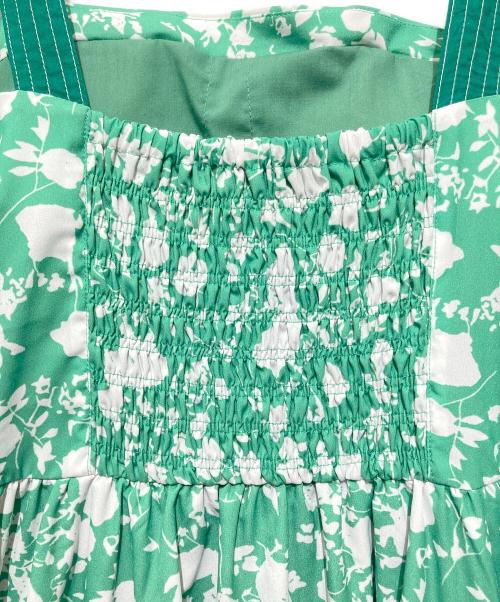 Estella.K（エステラケー）Estella.K (エステラケー) Sandra Floral-print long dress / サンドラ フローラルプリント ワンピース グリーン サイズ:Fの古着・服飾アイテム
