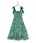 Estella.K (エステラケー) Sandra Floral-print long dress / サンドラ フローラルプリント ワンピース グリーン サイズ:F：18000円