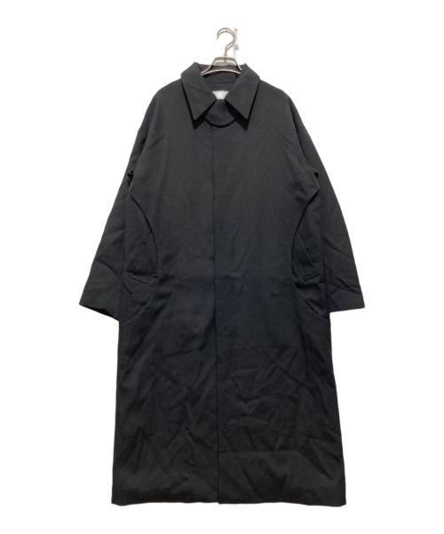 UN3D.（アンスリード）UN3D. (アンスリード) ARCH POCKET LOOSE CT / ロングコート ブラック サイズ:Sの古着・服飾アイテム