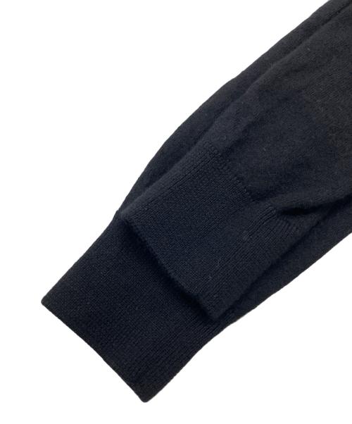 GIVENCHY（ジバンシィ）GIVENCHY (ジバンシィ) 刺繍ロゴ クルーネックニット ブラック サイズ:XSの古着・服飾アイテム