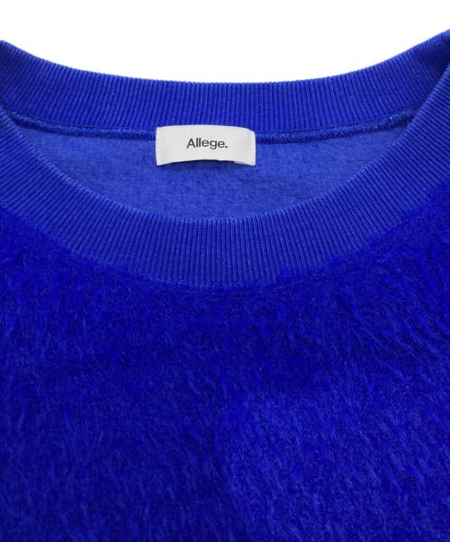 ALLEGE（アレッジ）ALLEGE (アレッジ) ニット ブルー サイズ:Mの古着・服飾アイテム