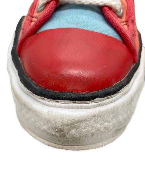 MIHARA YASUHIRO（ミハラヤスヒロ）MIHARA YASUHIRO (ミハラヤスヒロ) ローカットスニーカー レッド サイズ:42の古着・服飾アイテム