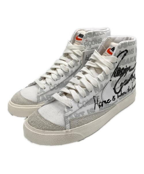 NIKE（ナイキ）NIKE NAOMI OSAKA (ナオミ オオサカ) COMME des GARCONS HOMME (コムデギャルソン オム) BLAZER MID VNTG '77ブレザー・ミッド・ヴィンテージ77 ホワイト サイズ:US 6の古着・服飾アイテム