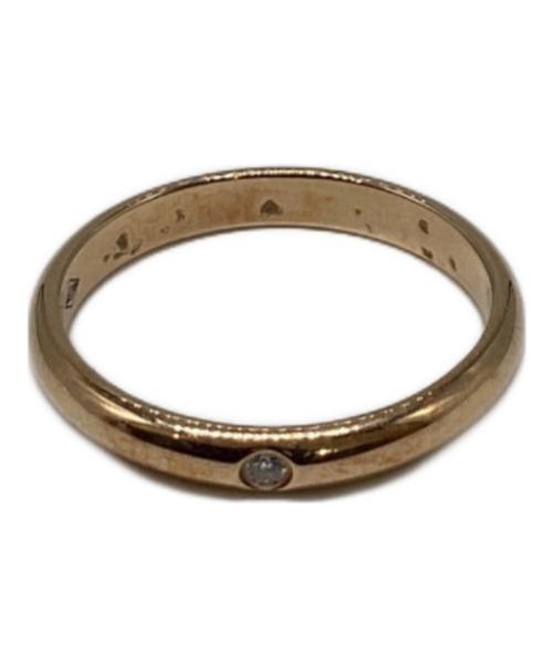 Cartier（カルティエ）Cartier (カルティエ) AU750 K18 ワンストーン リング サイズ:48　の古着・服飾アイテム