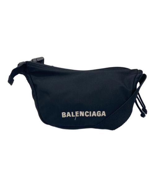 BALENCIAGA（バレンシアガ）BALENCIAGA (バレンシアガ) ボディーバッグ ブラックの古着・服飾アイテム