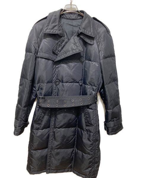 Jean Paul GAULTIER（ジャンポールゴルチェ）Jean Paul GAULTIER (ジャンポールゴルチェ) ダウントレンチコート ブラック サイズ:48の古着・服飾アイテム