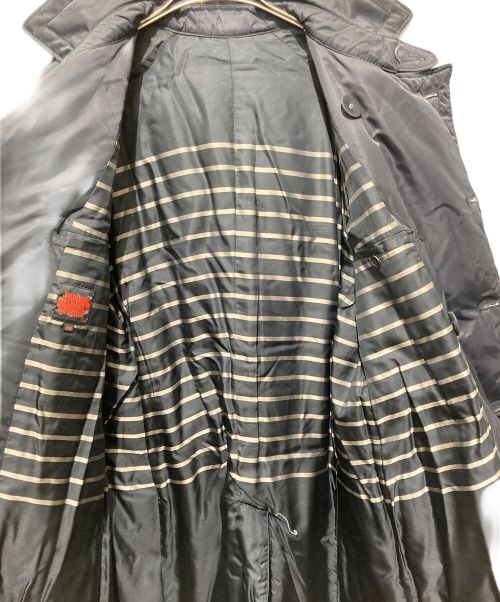 Jean Paul GAULTIER（ジャンポールゴルチェ）Jean Paul GAULTIER (ジャンポールゴルチェ) ダウントレンチコート ブラック サイズ:48の古着・服飾アイテム