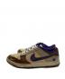 NIKE (ナイキ) ローカットスニーカー/ DUNK LOW / ダンクロー ベージュ×パープル サイズ:27.5cm：6000円