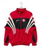 adidasアディダス）の古着「90’s KAISERSLAUTERNトラックジャケット」｜レッド
