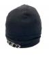 MONCLER (モンクレール) ロゴニット帽 ブラック サイズ:記載なし（FREE)：10000円