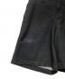 中古・古着 COMME des GARCONS HOMME PLUS (コムデギャルソンオムプリュス) 14SS ポリエステルレーヨンワイドショートパンツ ブラック サイズ:S：9000円