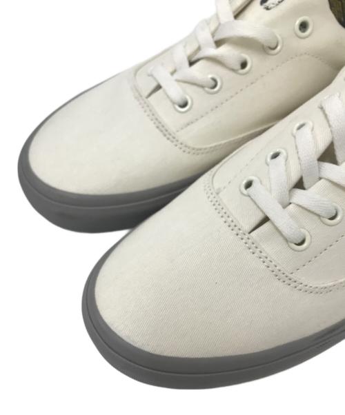 POLO RALPH LAUREN（ポロ・ラルフローレン）POLO RALPH LAUREN (ポロ・ラルフローレン) ローカットスニーカー アイボリー サイズ:US:10の古着・服飾アイテム