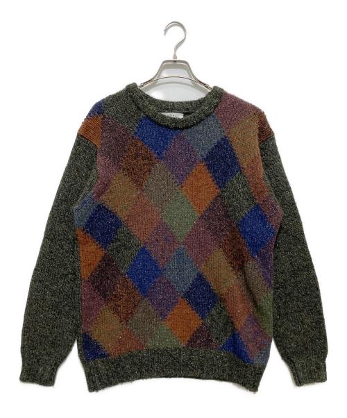 James Charlotte（ジェームスシャルロット）James Charlotte (ジェームスシャルロット) シルクウールニット カーキ サイズ:Freeの古着・服飾アイテム