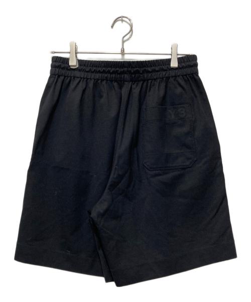 Y-3（ワイスリー）Y-3 (ワイスリー) CLASSIC REFINED WOOL TAILORED SHORTS ブラック サイズ:Sの古着・服飾アイテム
