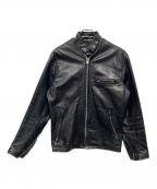 Schottショット）の古着「シングルレザージャケット」｜ブラック