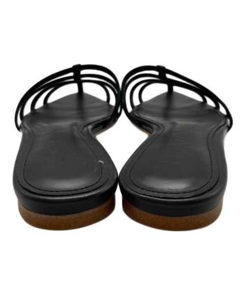 HEWN（ヒューン）HEWN (ヒューン) サンダル ブラック サイズ:36 1/2の古着・服飾アイテム