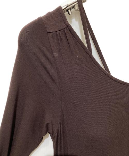 Estella.K（エステラケー）Estella.K (エステラケー) Magnolia Open Back Long Dress Wオープンバックカットドレス ブラウン サイズ:FREEの古着・服飾アイテム