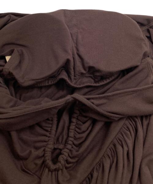 Estella.K（エステラケー）Estella.K (エステラケー) Magnolia Open Back Long Dress Wオープンバックカットドレス ブラウン サイズ:FREEの古着・服飾アイテム