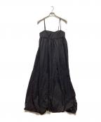 OMMOオーエムエムオー）の古着「バルーンキャミワンピース」｜ブラック