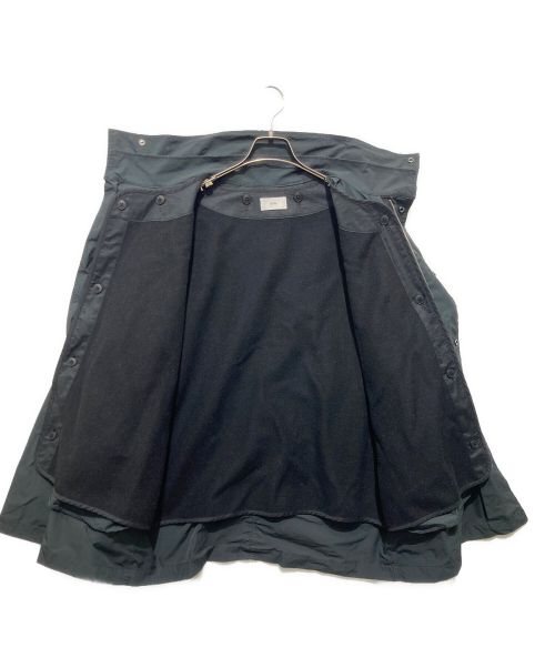 ATON（エイトン）ATON (エイトン) AIRWEATHER SHORT MODSCOAT グレー サイズ:2の古着・服飾アイテム