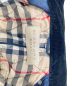 中古・古着 BURBERRY BRIT (バーバリーブリット) エルボーパッチキルティングジャケット ネイビー サイズ:S：30000円